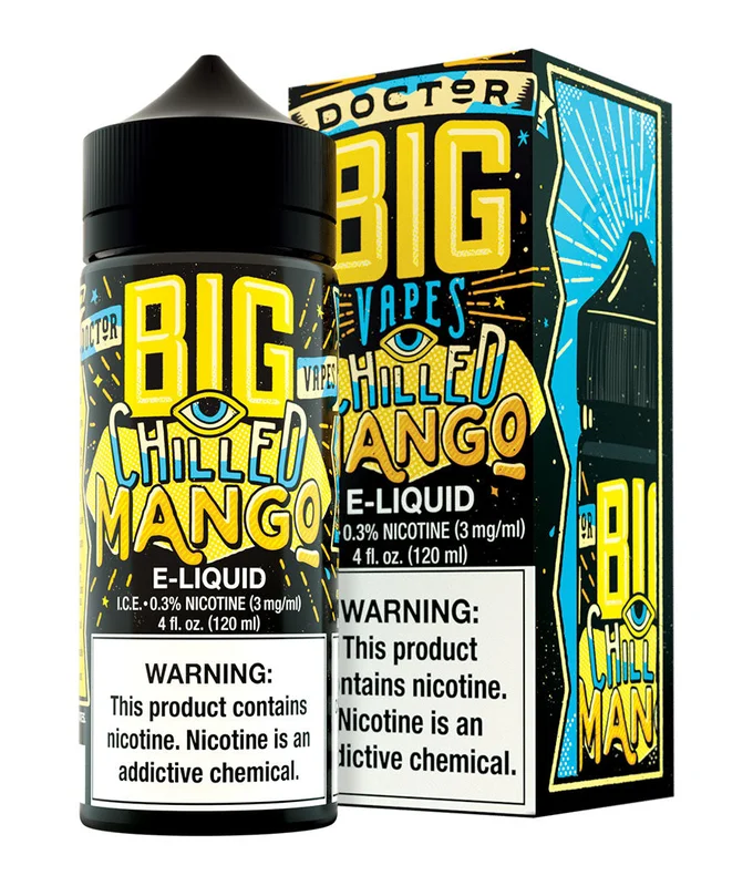 DOCTOR BIG VAPES by BIG BOTTLE Co – Chilled Mango – 120ML E-Liquid - Image 2