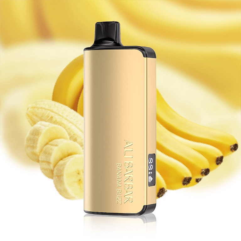 ALIBARBAR INGOT Banana Buzz 9000 Puffs 3 pack on sale(Ship from oversea)
