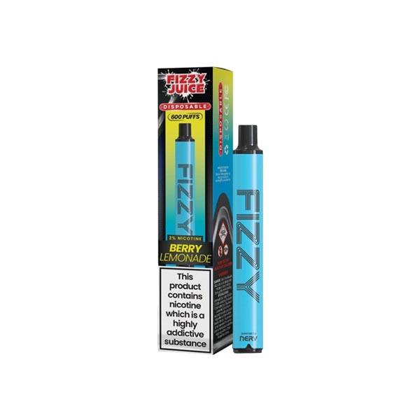 20mg Fizzy Juice Disposable Vape Pod 600 Puffs - Image 5