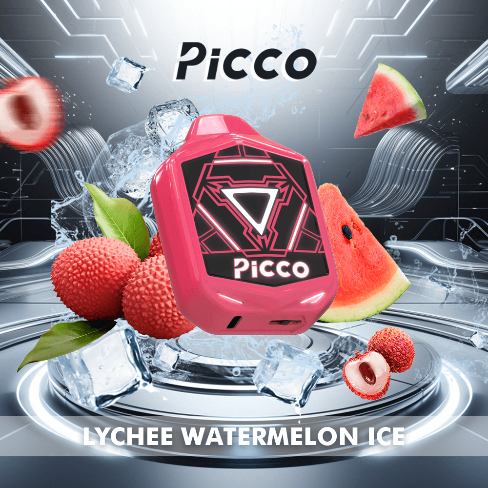 Picco Voom 7000 Puffs – Lychee Watermelon Ice - Image 2