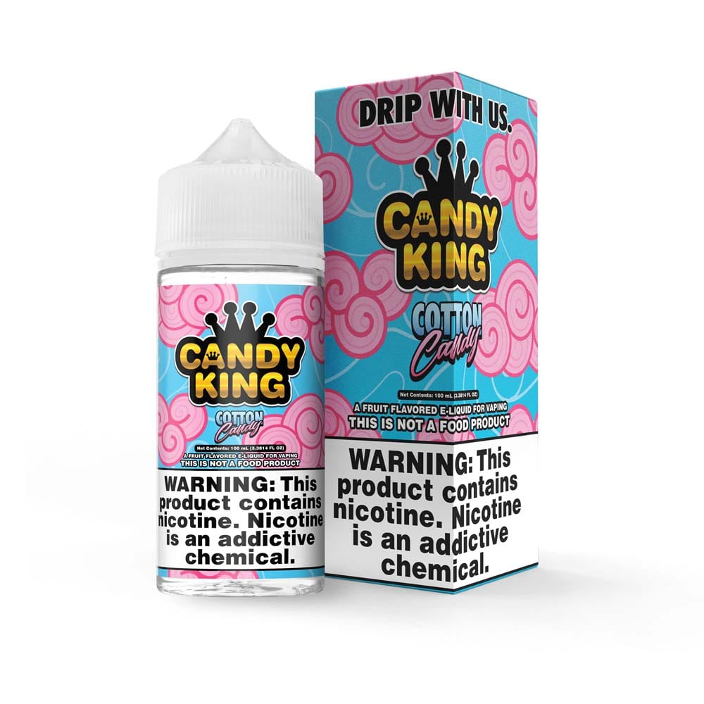 Candy King Cotton Candy Vape Juice 100ml - Image 2